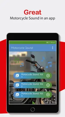 Motorcycle Sounds, Ringtones. android App screenshot 9