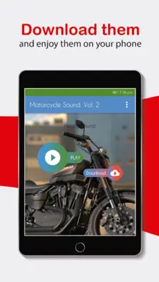 Motorcycle Sounds, Ringtones. android App screenshot 7